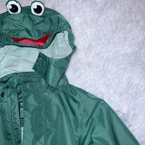 Lily and Dan Frog Children’s Rain Jacket size Small Boys or Girls